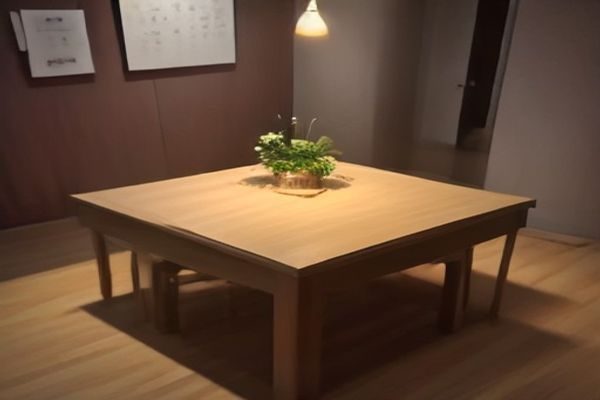 摄影器材展会现场参观者试用最新款中画幅数码后背，展台布光专业精致